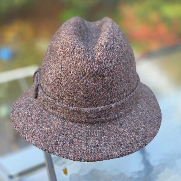 New Never worn Harris Tweed 100% Wool Stetson - Picture 3 of 8